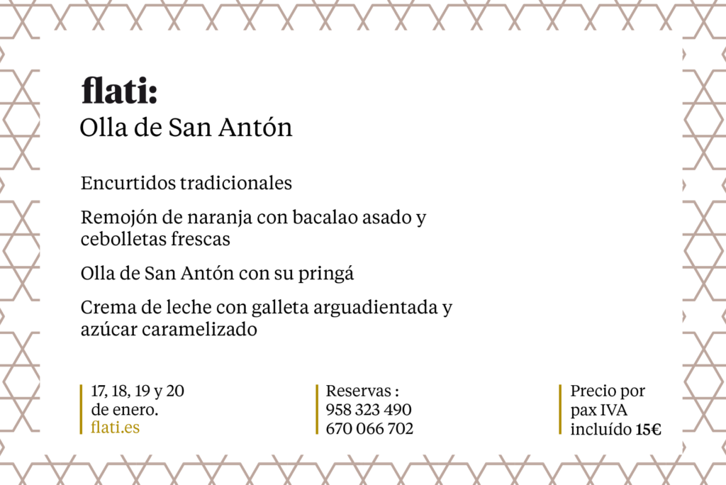 Olla San Antón 2019 en Restaurante Flati Loja